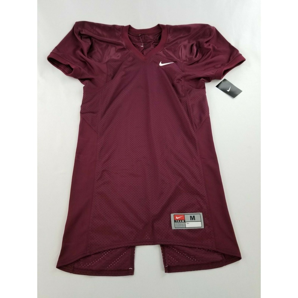 Nike men jersey shirt football top 535703 610 burgundy M MSRP $55